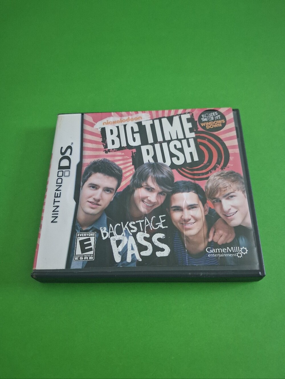 Big Time Rush: Backstage Pass – Nintendo DS Nickelodeon Big Time Rush: Backstage